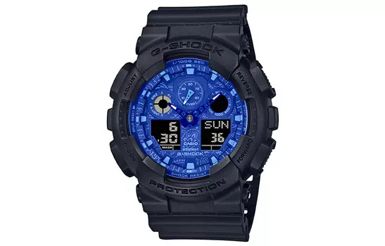 Casio G-Shock GA-100BP-1APR, Черный