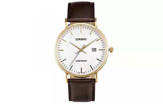 CASIO Мужские часы DRESS 39 мм белые