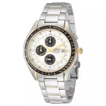 CASIO Мужские часы EDIFICE 40 мм, серебряные, EF-503SG-7A