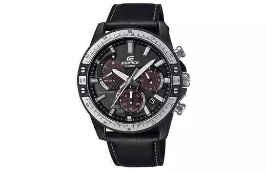 CASIO Мужские часы EDIFICE 49,5 мм, черные