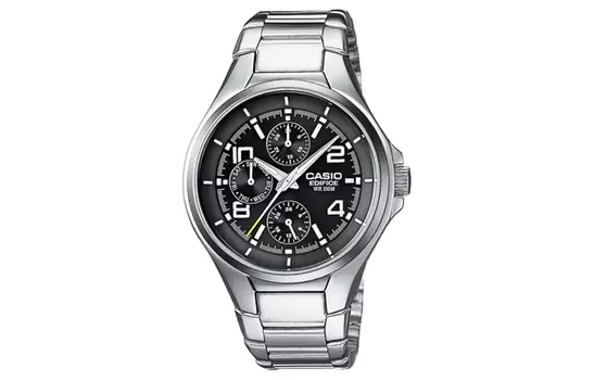CASIO Мужские часы EDIFICE Black Watch EF-316D-1AVEF