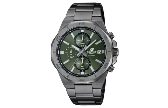 CASIO Мужские часы EDIFICE Green EFV-640DC-3AV