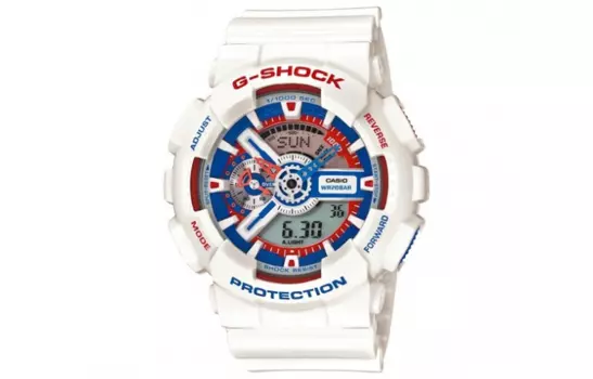 CASIO Мужские часы G-SHOCK синего цвета GA-110TR-7A