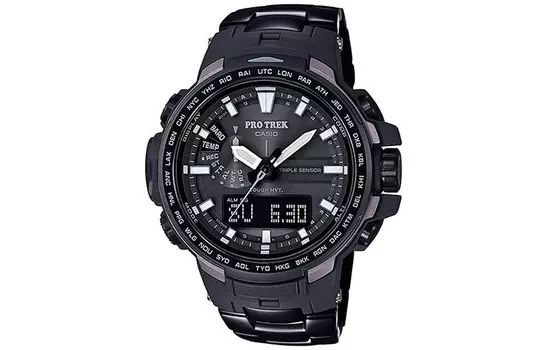 CASIO Мужские часы PRO TREK Black PRW-6100YT-1