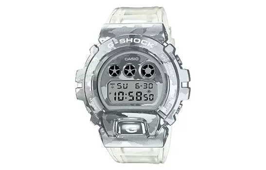 CASIO Мужские часы серии Full Metal Silver GM-6900SCM-1PR