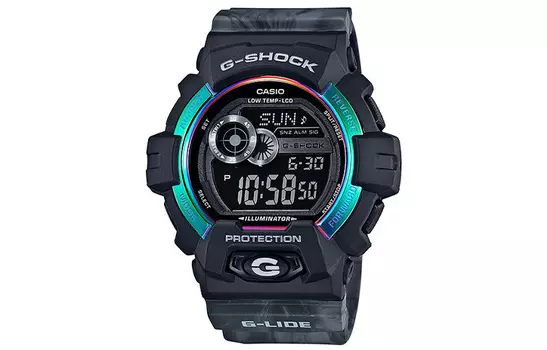CASIO Мужские часы серии G-Lide черного цвета GLS-8900AR-1