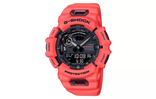 CASIO Мужские часы серии G-SQUAD Black Watch GBA-900-4ADR