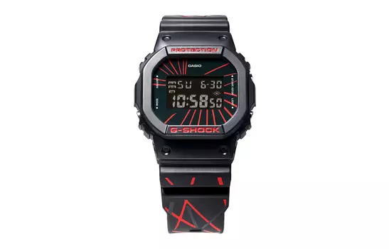 CASIO Мужские часы серии G-SQUAD Black Watch