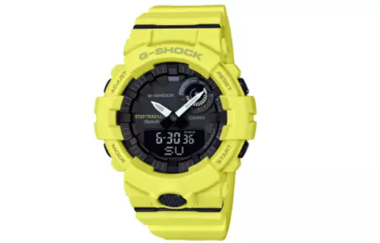 CASIO Мужские часы серии G-SQUAD Black Watch GBA-800-9APR