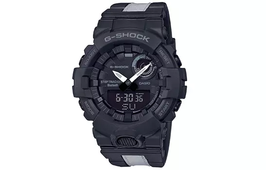CASIO Мужские часы серии G-SQUAD Black GBA-800LU-1A