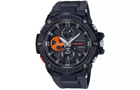 CASIO Мужские часы серии G-STEEL черного цвета GST-B100B-1A4