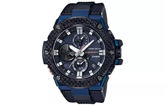 CASIO Мужские часы серии G-STEEL синего цвета
