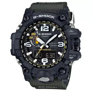CASIO Мужские часы серии MASTER OF G-LAND Black Watch GWG-1000-1A3