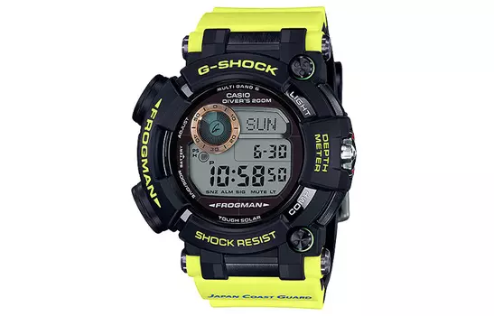 CASIO Мужские часы серии MASTER OF G-SEA 52,8 мм, черные