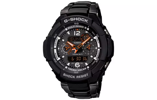 CASIO Мужские часы серии MASTER OF G-AIR черные GW-3500BD-1A