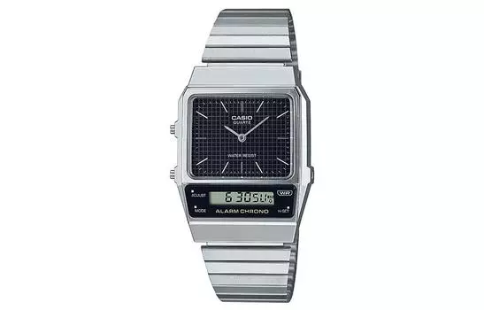 CASIO Мужские часы Standard Series 40,7 мм, черные AQ-800E-1AJF