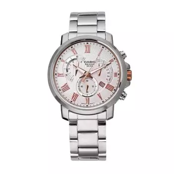 CASIO Мужские часы Standard Series 48 мм белого цвета BEM-506BD-7A