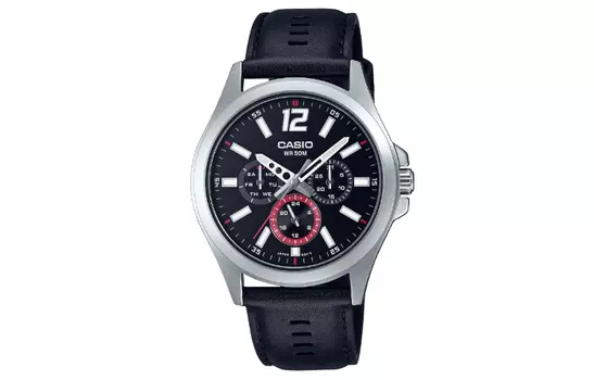 CASIO Мужские часы Standard Series Black MTP-E350L-1BV