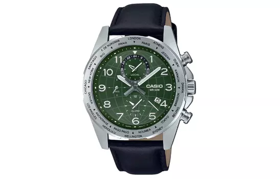 CASIO Мужские часы Standard Series Green MTP-W500L-3AV