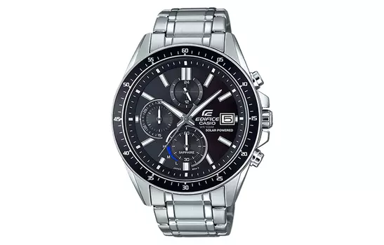 CASIO Мужские черные часы EDIFICE
