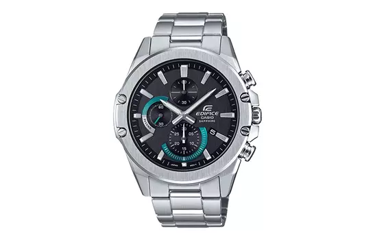CASIO Мужские черные часы EDIFICE
