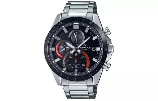 CASIO Мужские черные часы EDIFICE