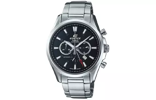 CASIO Мужские черные часы EDIFICE