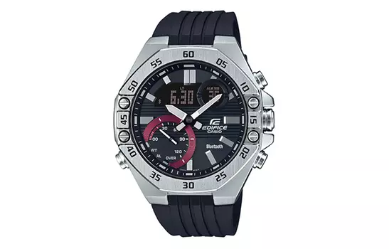 CASIO Мужские черные часы EDIFICE ECB-10YP-1APR