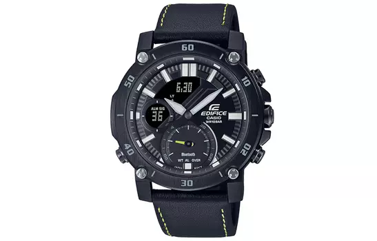 CASIO Мужские черные часы EDIFICE ECB-20YCL-1A