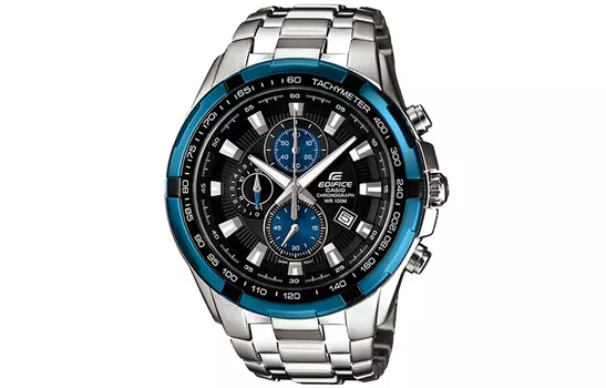 CASIO Мужские черные часы EDIFICE EF-539D-1A2V