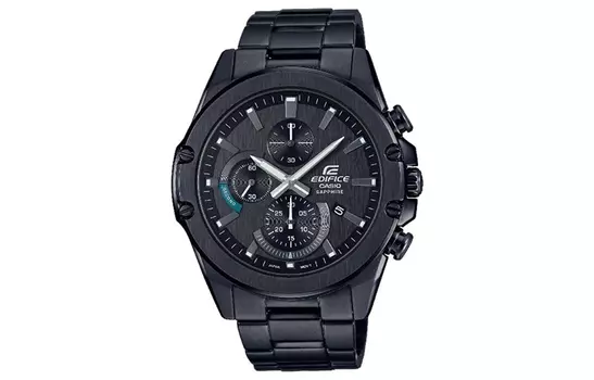CASIO Мужские черные часы EDIFICE EFR-S567DC-1A