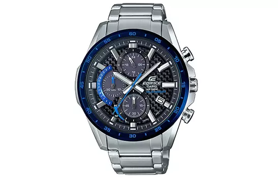 CASIO Мужские черные часы EDIFICE EQS-900DB-2A