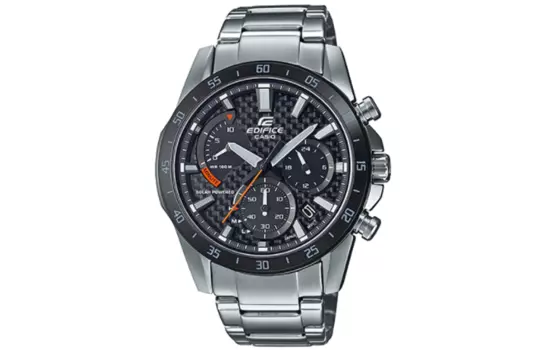 CASIO Мужские черные часы EDIFICE EQS-930DB-1AV