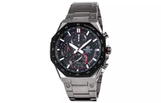 CASIO Мужские черные часы EDIFICE EQW-A2100