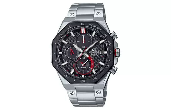 CASIO Мужские черные часы EDIFICE EQW-A2100DB-1A