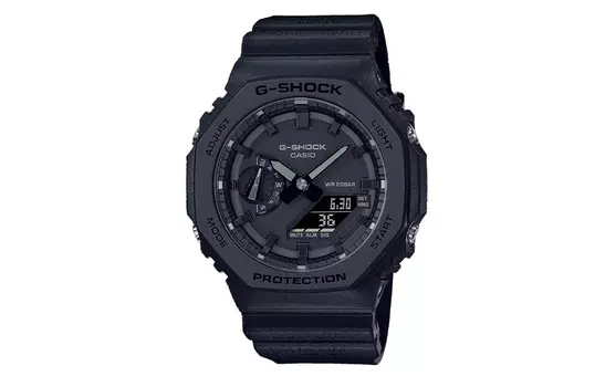 CASIO Мужские черные часы GA-2140RE-1APR