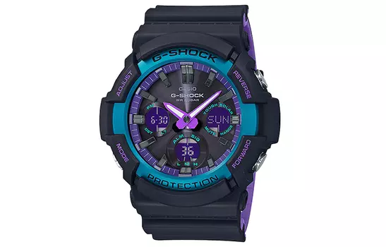 CASIO Мужские черные часы GAS-100BL-1A