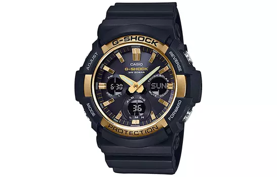 CASIO Мужские черные часы GAS-100G-1A