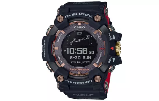CASIO Мужские черные часы GPR-B1000TF-1A