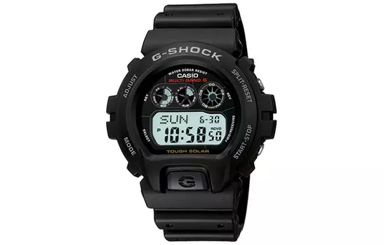 CASIO Мужские черные часы GW-6900-1