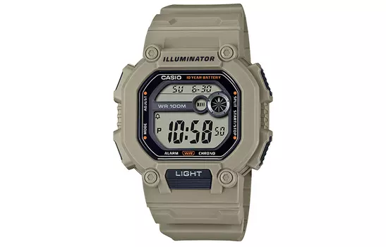 CASIO Мужские цифровые часы серии Black W-737HX-5AV
