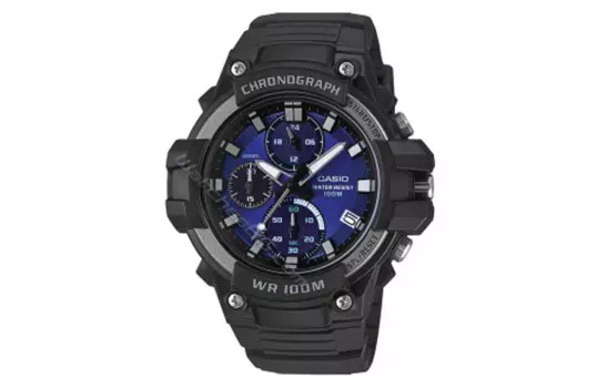 CASIO Мужские фиолетовые часы MCW-110H-2A2