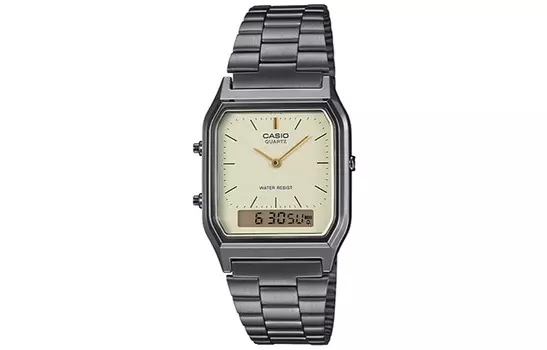 CASIO Мужские молодежные белые часы AQ-230GG-9A