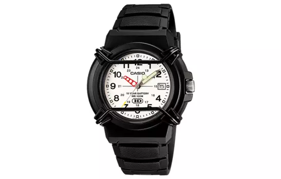 CASIO Мужские молодежные белые часы HDA-600B-7B