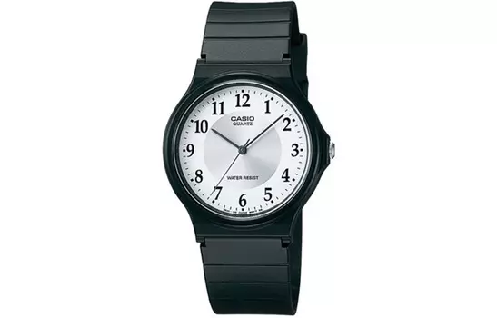 CASIO Мужские молодежные белые часы MQ-24-7B3LDF