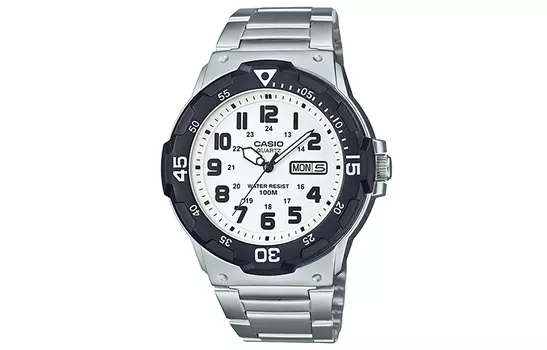 CASIO Мужские молодежные белые часы MRW-200HD-7B