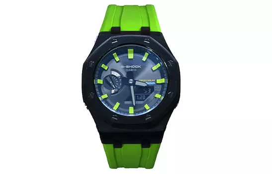 CASIO Мужские молодежные черные часы