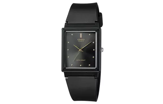 CASIO Мужские молодежные черные часы MQ-38-1A