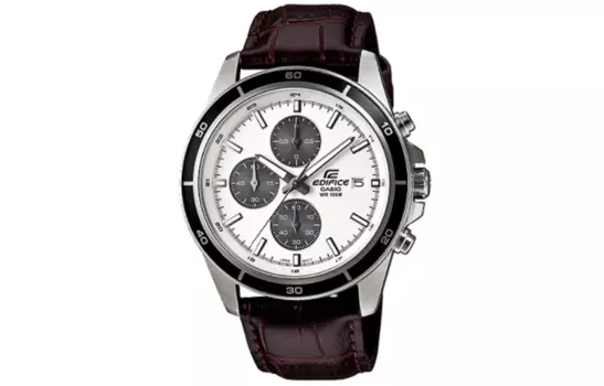 CASIO Мужские серебряные часы EDIFICE EFR-526L-7AV