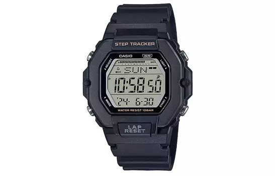 CASIO Мужские серебряные часы LWS-2200H-1AJF